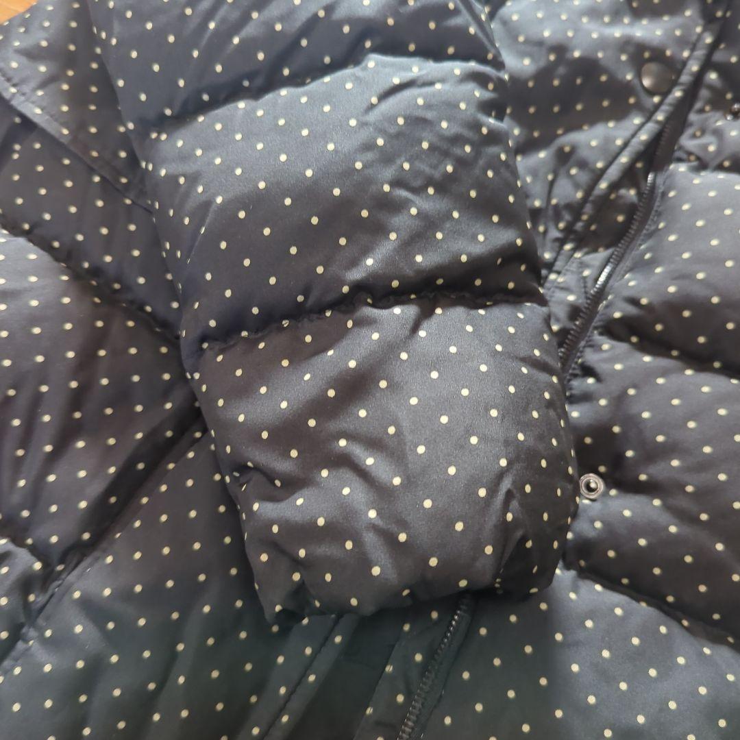 A-KRIS punto ドット柄ダウンジャケット