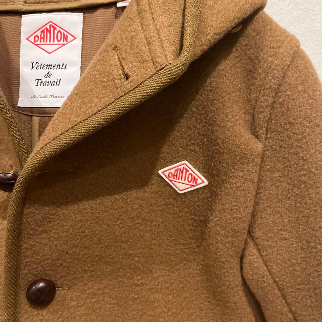 DANTON ダントン　 ウールモッサシングルフードジャケット/36