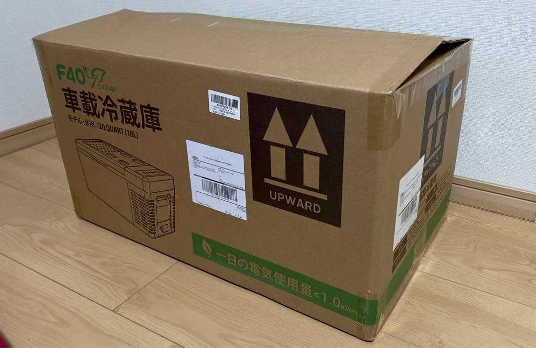 F40C4TMP ポータブル 車載冷蔵庫 18L B18