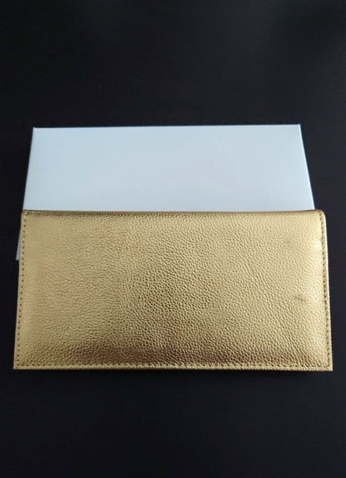 【未使用品】皇居　長財布　ゴールド