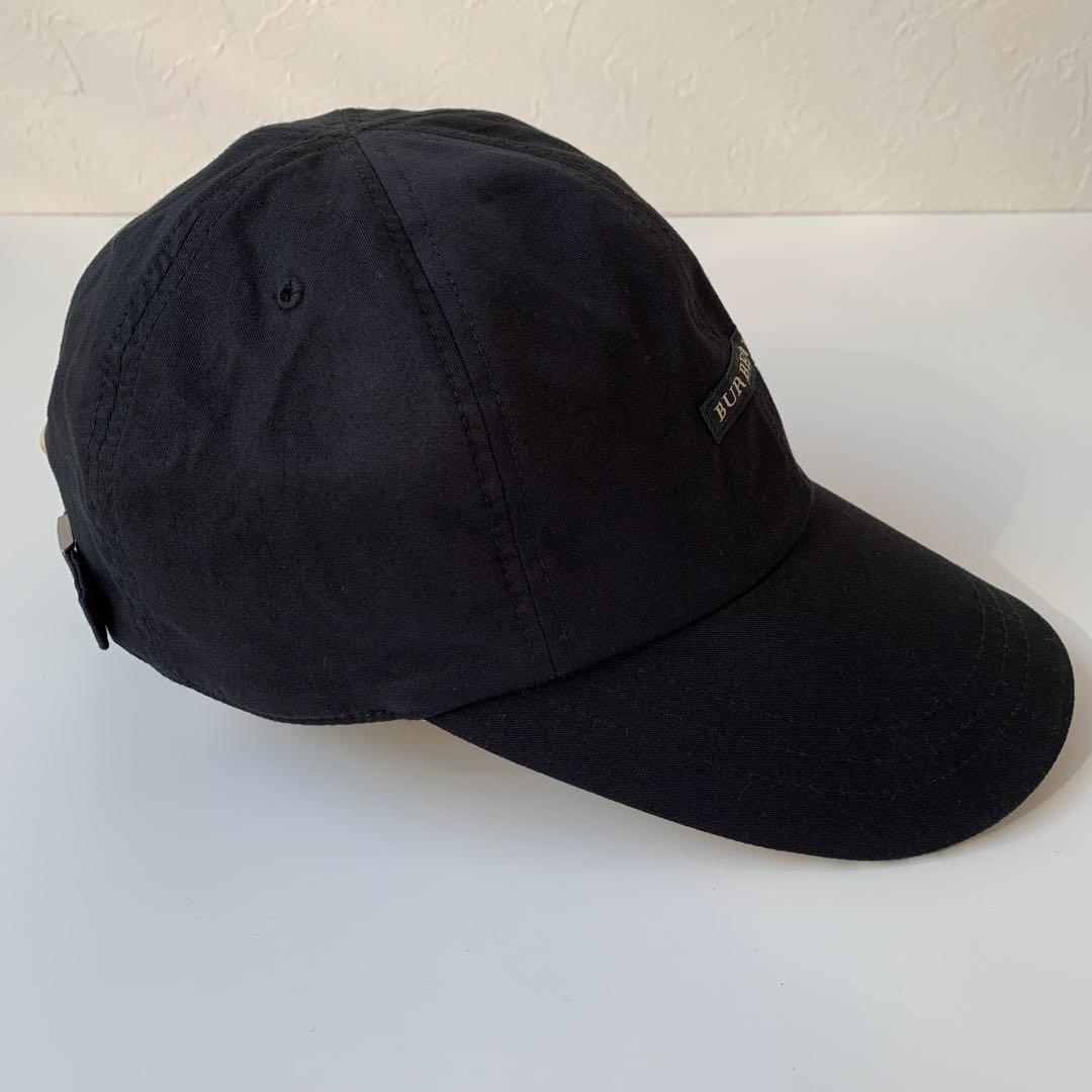BURBERRY バーバリーゴルフ　ノバチェック　黒キャップ　美品