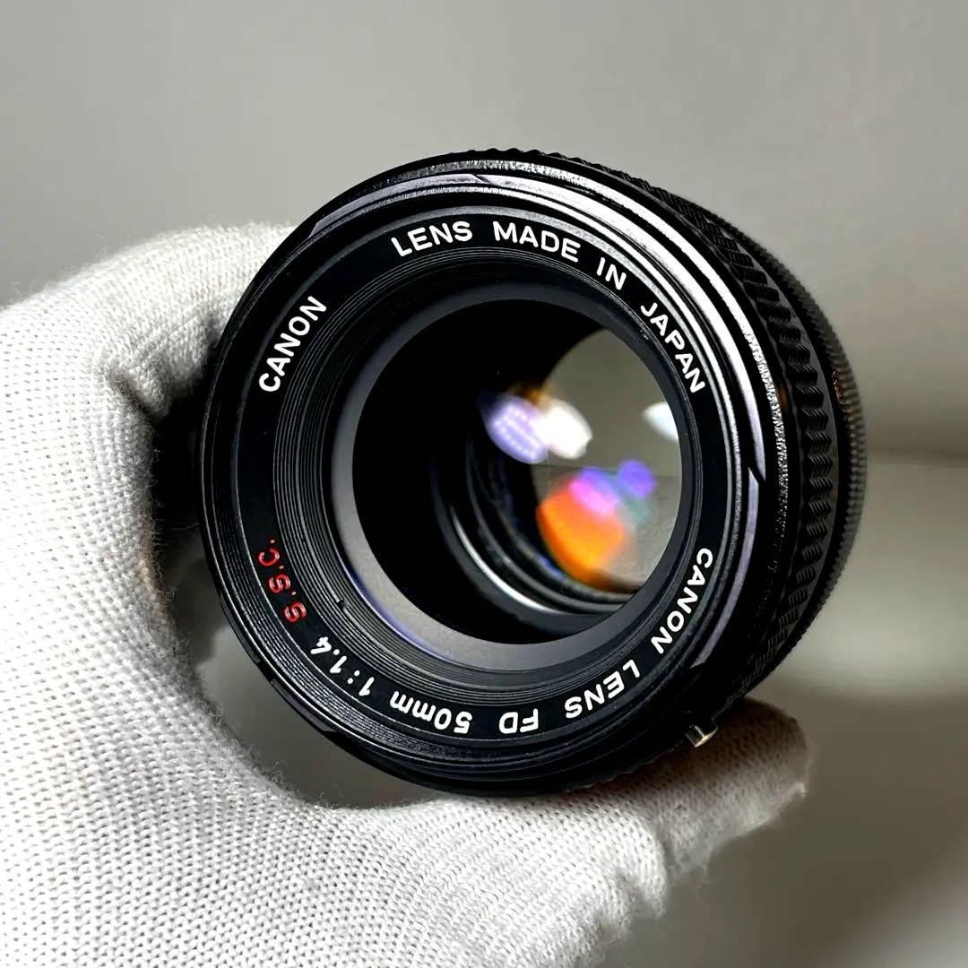 【整備品】Canon AE1 Programフィルムカメラ 50mm f/1.4