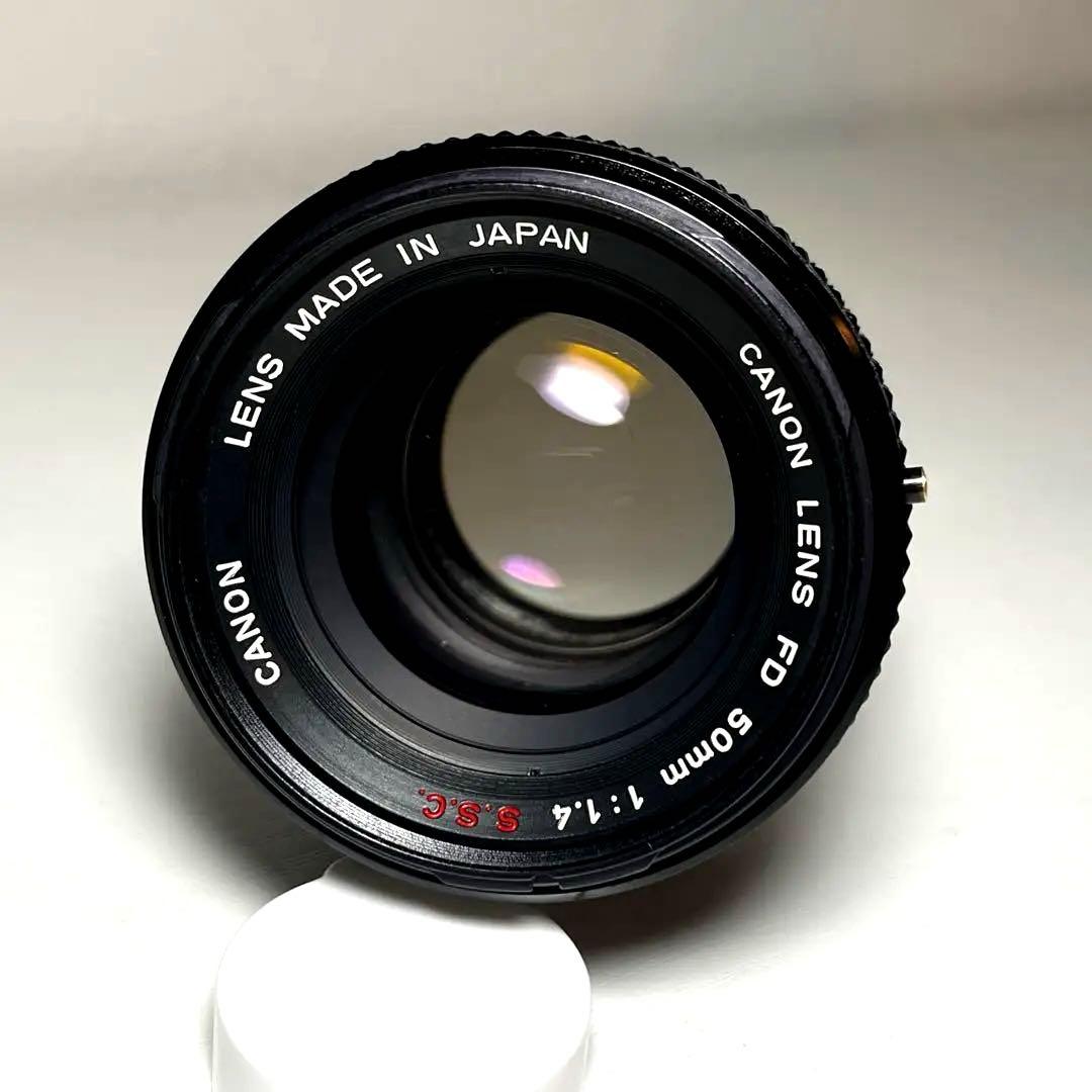 【整備品】Canon AE1 Programフィルムカメラ 50mm f/1.4