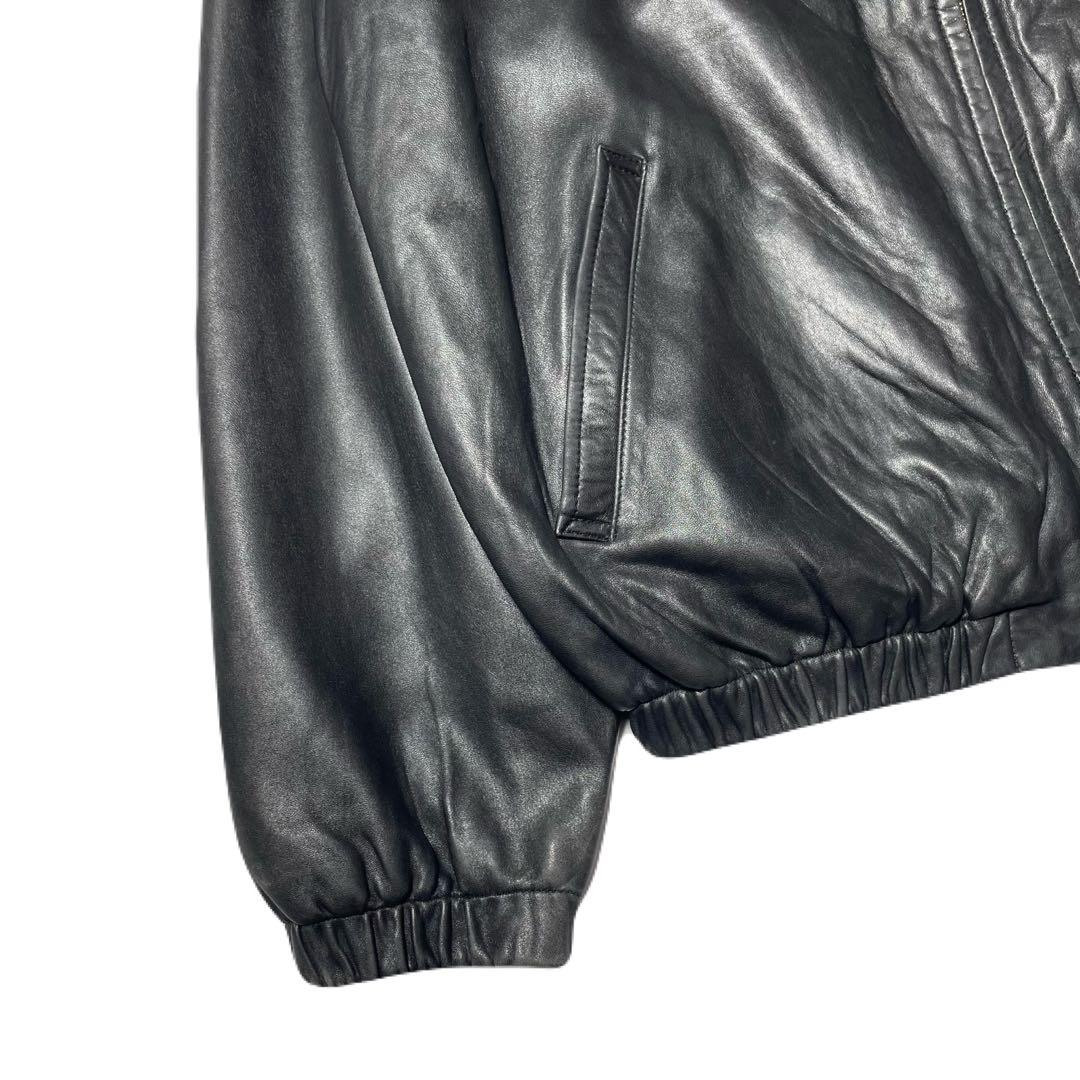 り*す様 【極上】90s 00s ラルフローレン レザージャケット ポニー無し