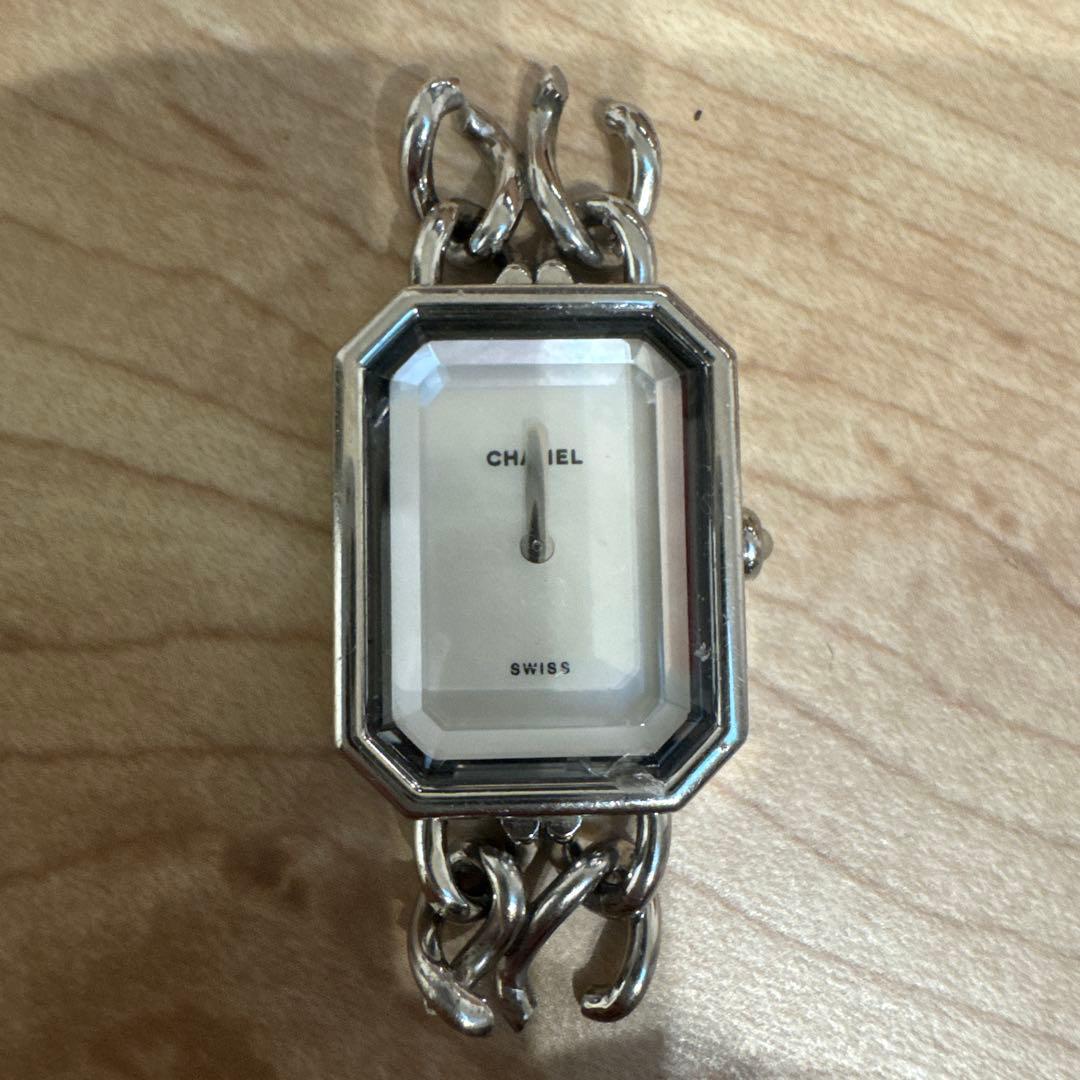 C*a様 ジャンク品　CHANEL クォーツ時計 シルバー