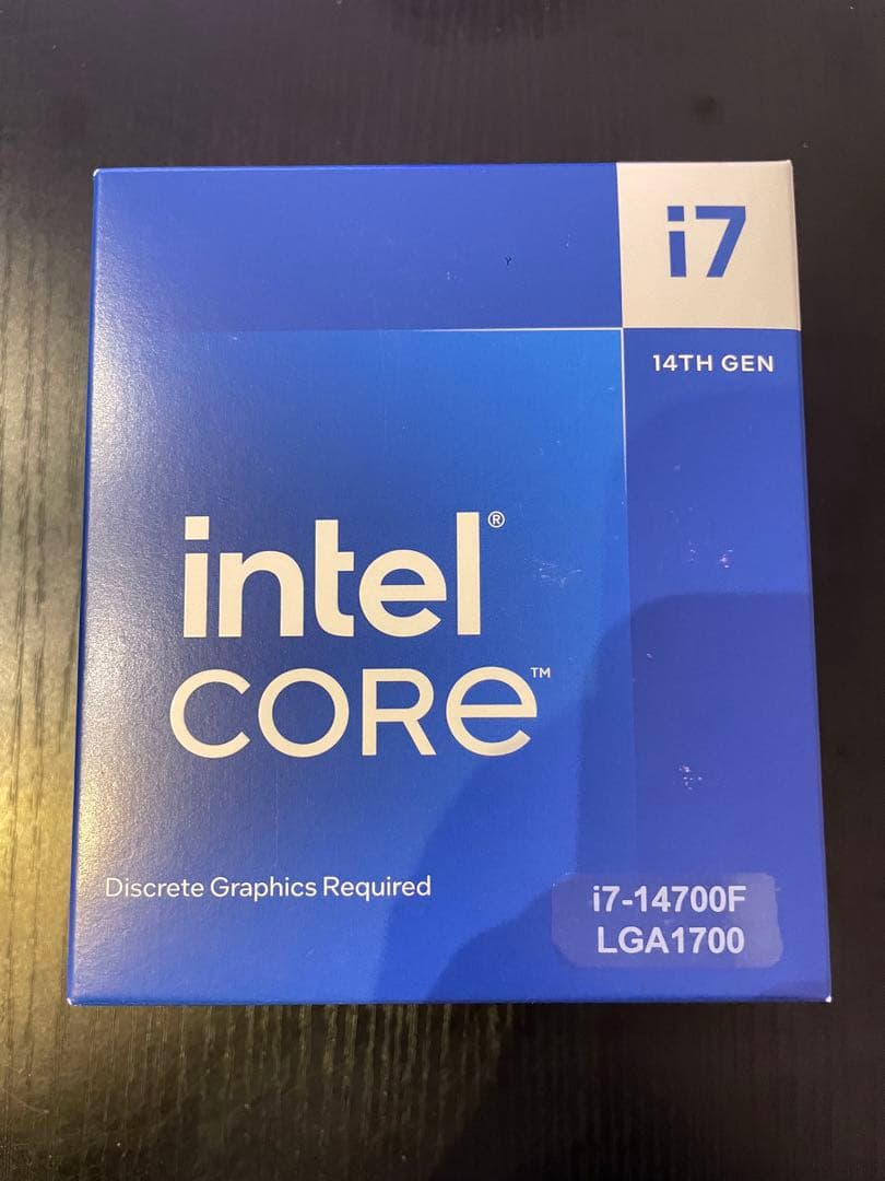 【新品】 インテル CPU i7 14700F