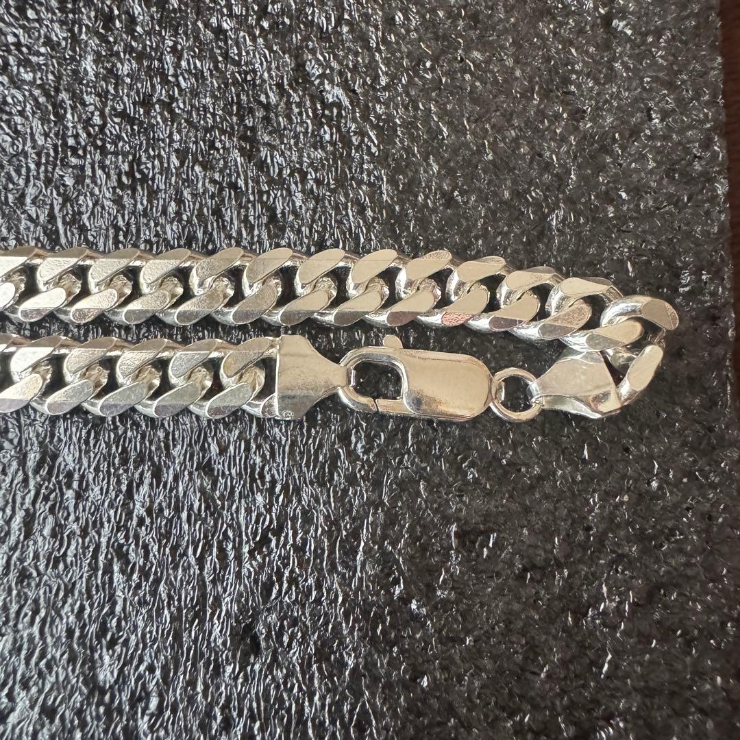 50cm 45g スターリングシルバー925　6面カット　喜平 刻印あり