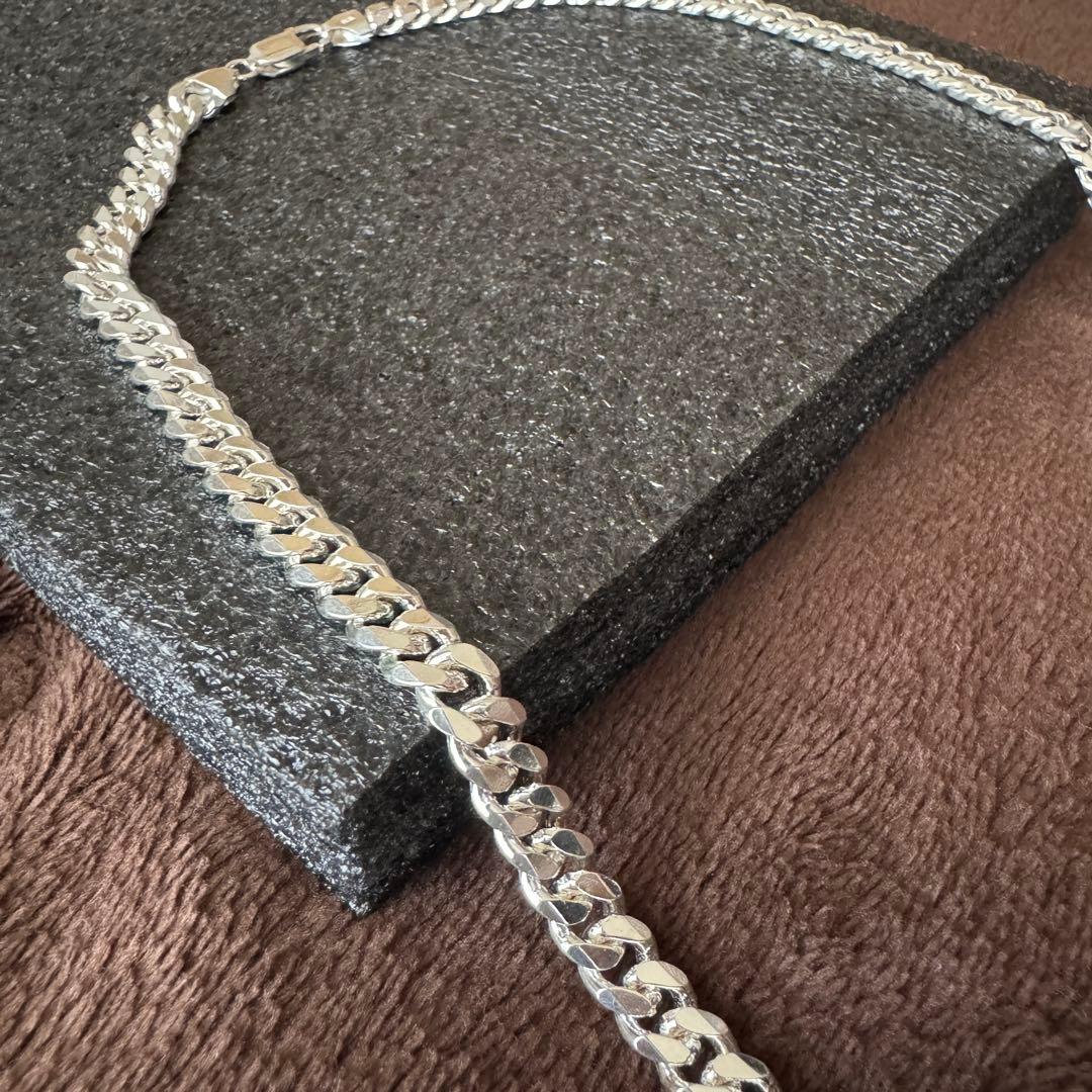 50cm 45g スターリングシルバー925　6面カット　喜平 刻印あり