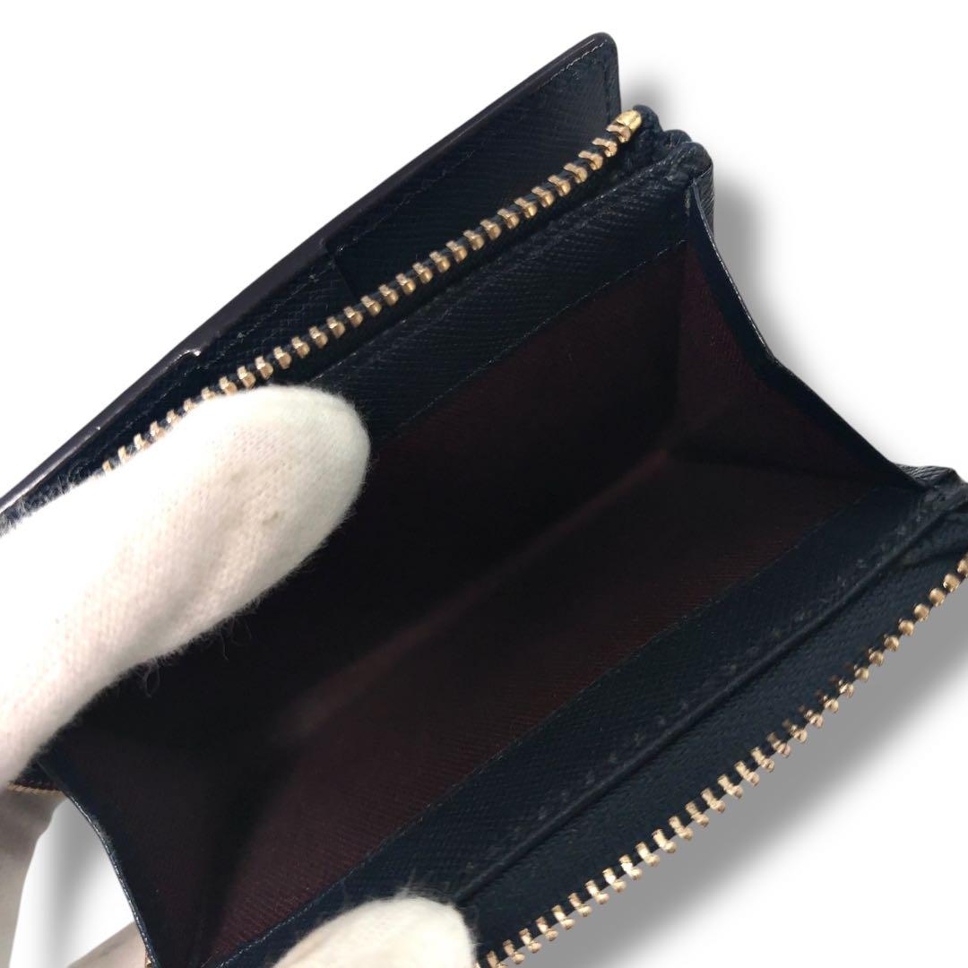 【極美品】Paul Smith 　ポールスミス　キーケース　小銭入れ　Ｌ字ジップ