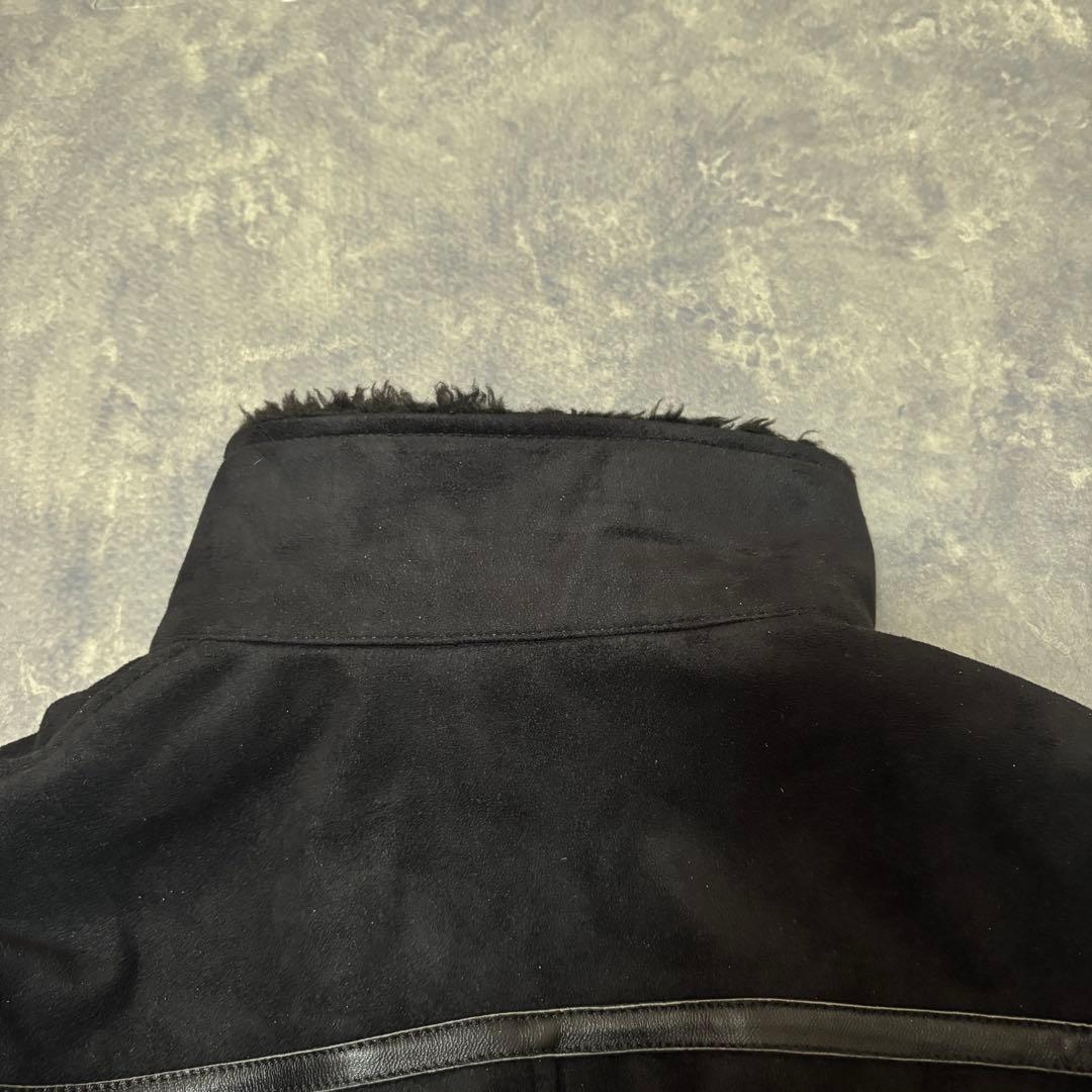 リョウ！入手困難▲バーバリーブラックレーベル ムートン ジャケット コート