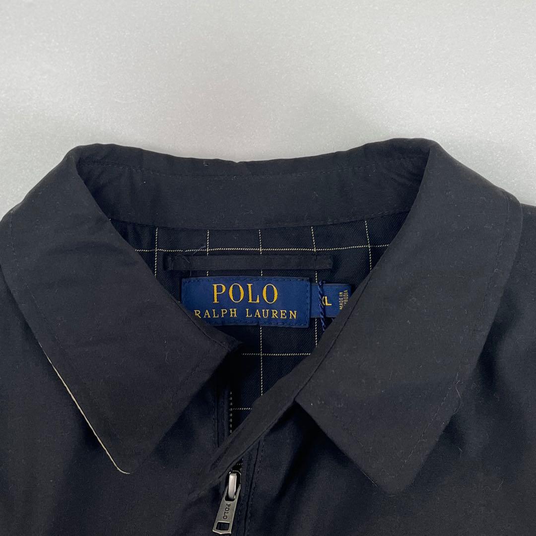 ポロ ラルフローレン スイングトップ XLサイズ 黒 RALPH RAULEN