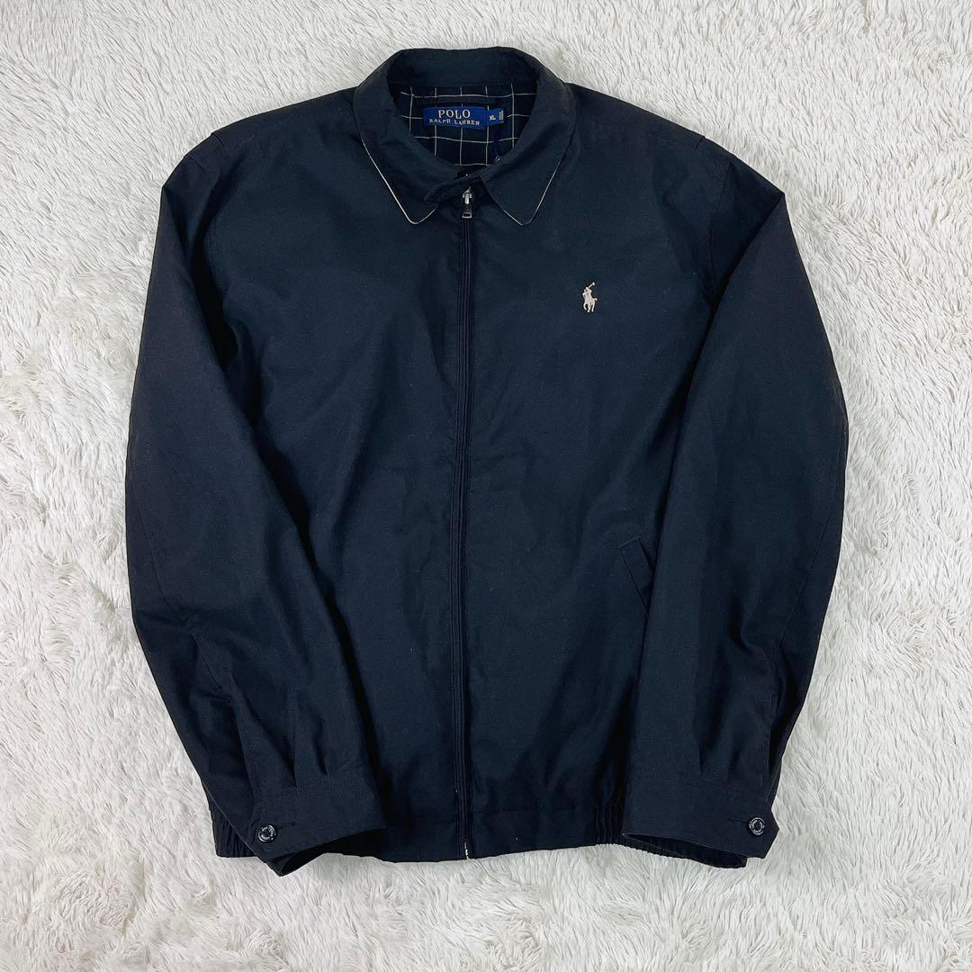 ポロ ラルフローレン スイングトップ XLサイズ 黒 RALPH RAULEN