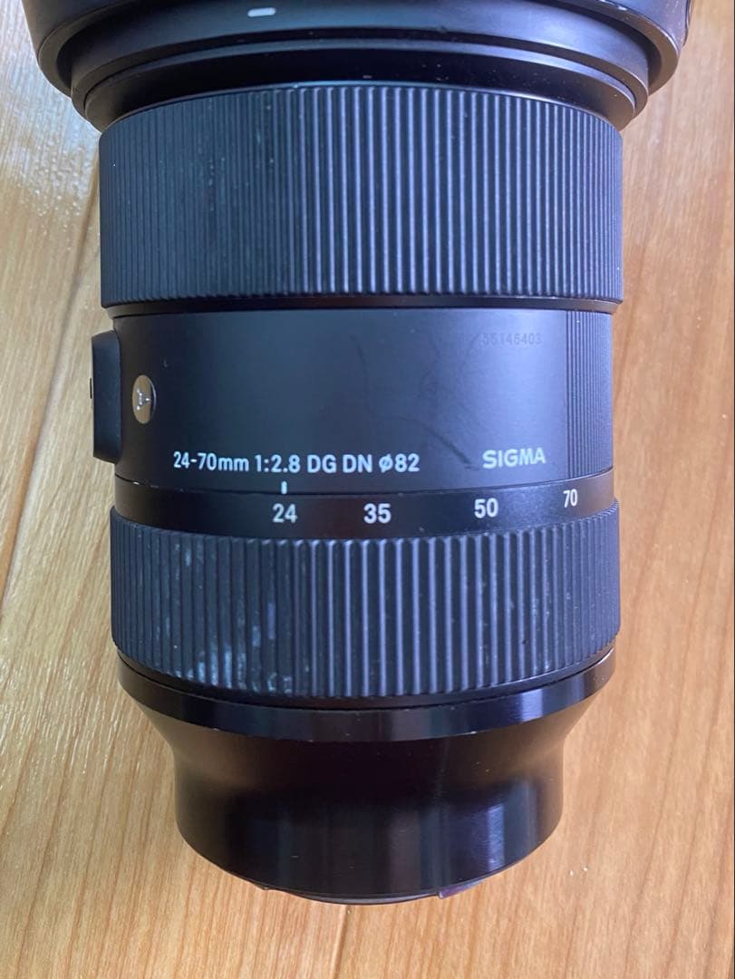 シグマ レンズ 24-70mm F2.8 DG DN Art Eマウント