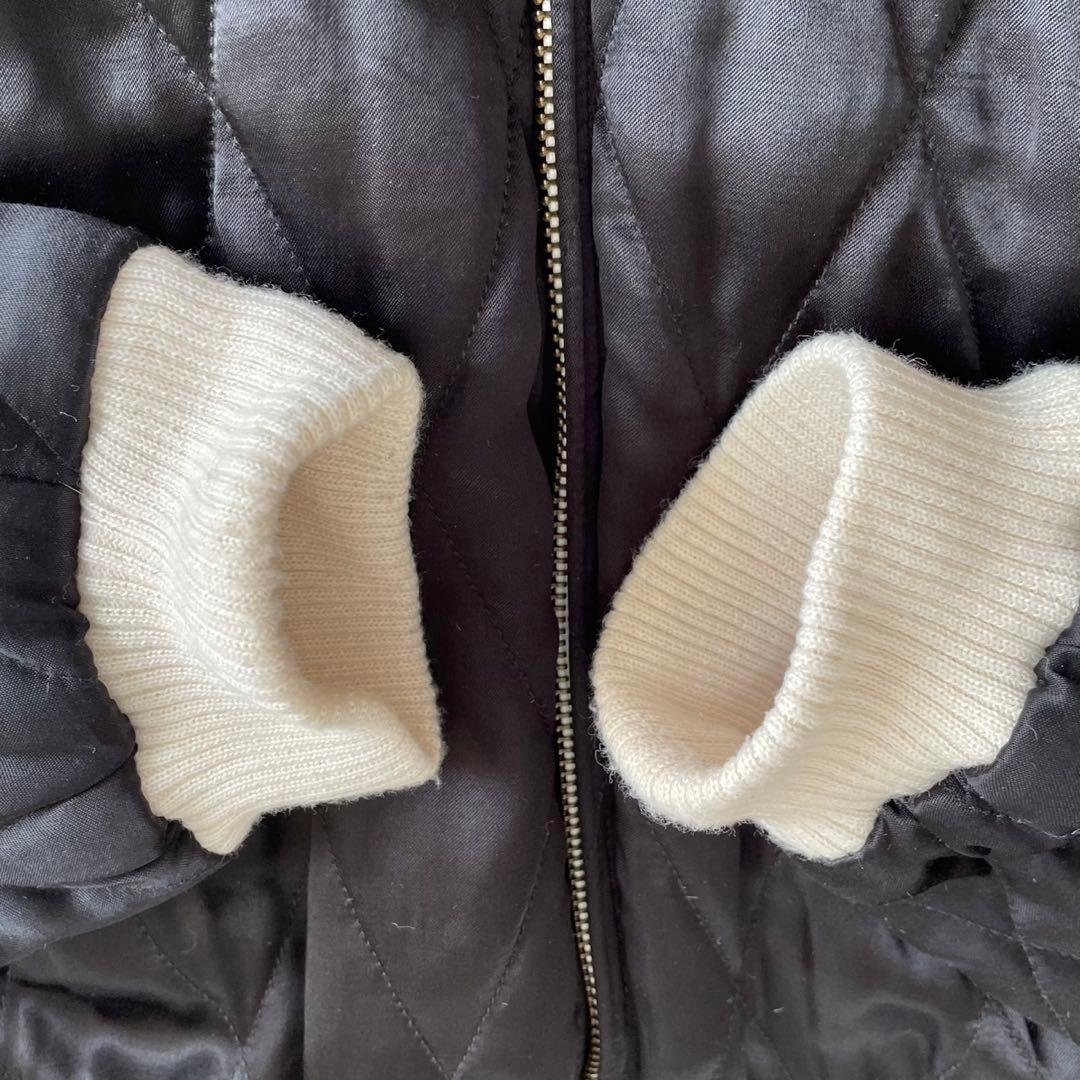 HOUSTON JAPAN ALASKA 刺繍スカジャン ブラック