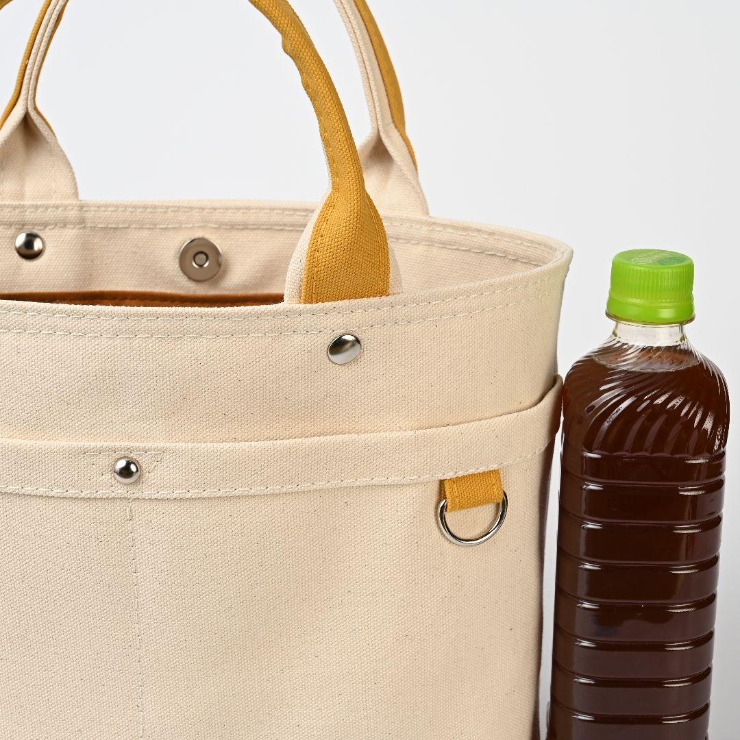 [emi]8号/11号×倉敷帆布×8番糸 オーバル底トートM×2