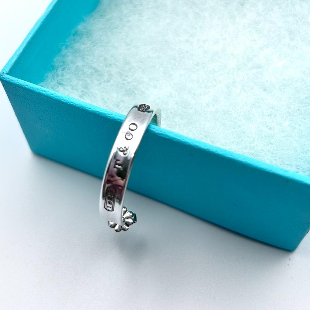 ティファニー ピアス シルバー ナロー フープ 片耳 Tiffany & Co.