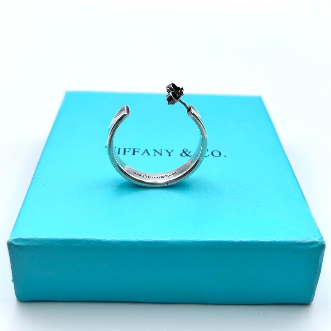 ティファニー ピアス シルバー ナロー フープ 片耳 Tiffany & Co.