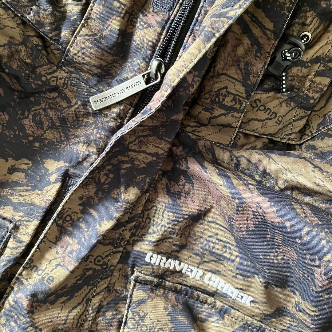 #T8✨GRAVER CREEK✨スノボード ウェア 上下セット メンズM