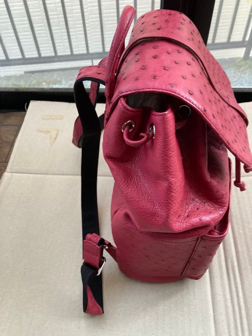 リュック　オーストリッチ　美品