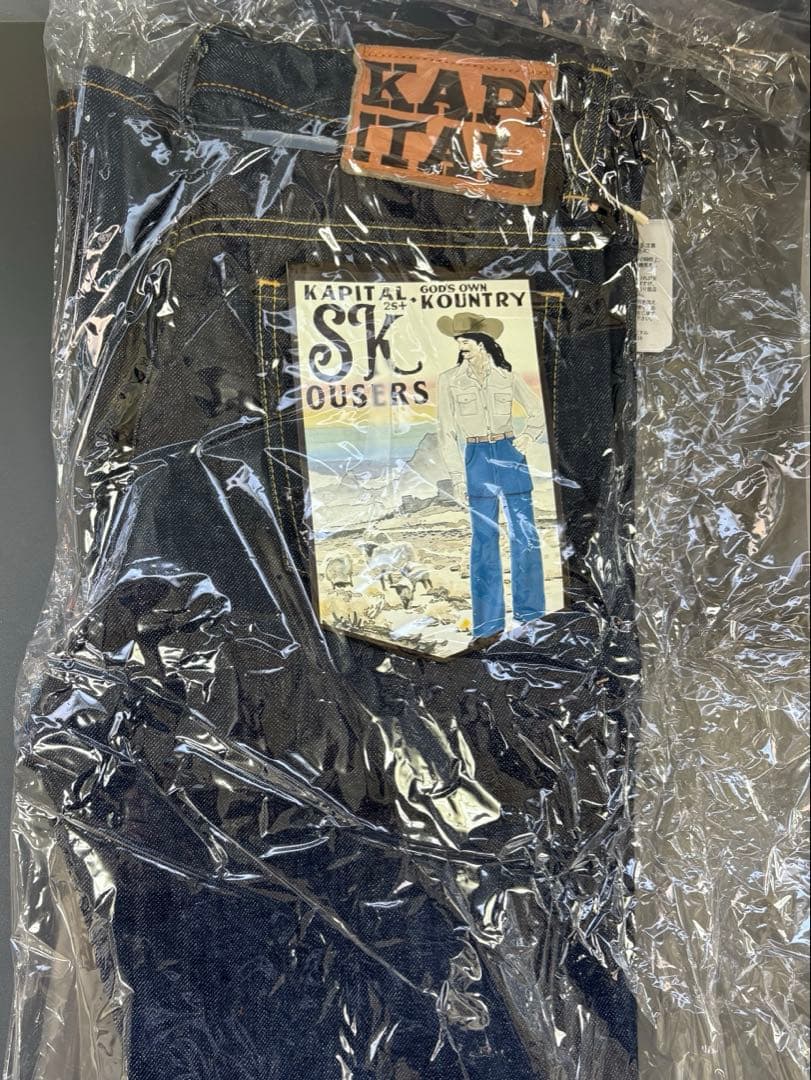 【新品，未使用】KAPITAL APRON-SKOUSER<No.1506>