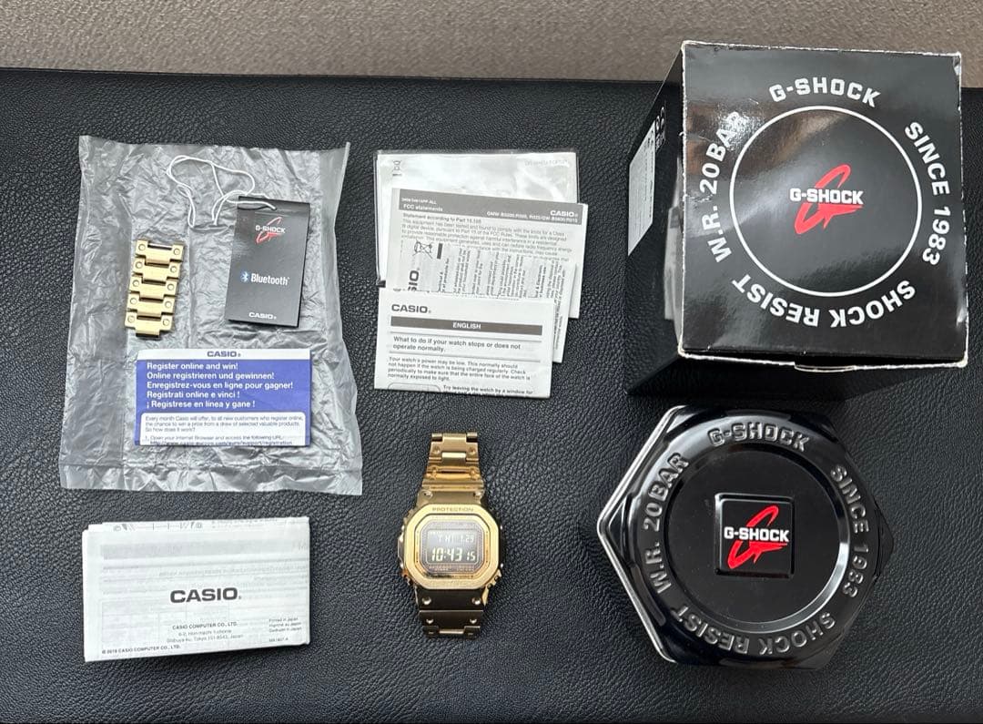 時計 CASIO G-SHOCK GMW-B5000GD-9