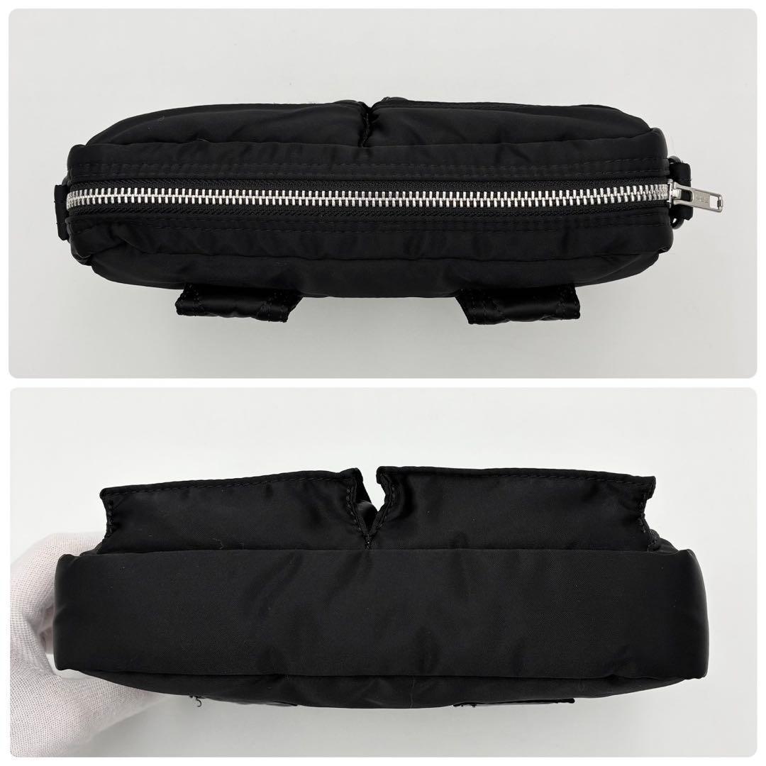 ポーター タンカー ショルダーバッグ コンパクト 黒 ナイロン 日本製 お出かけ