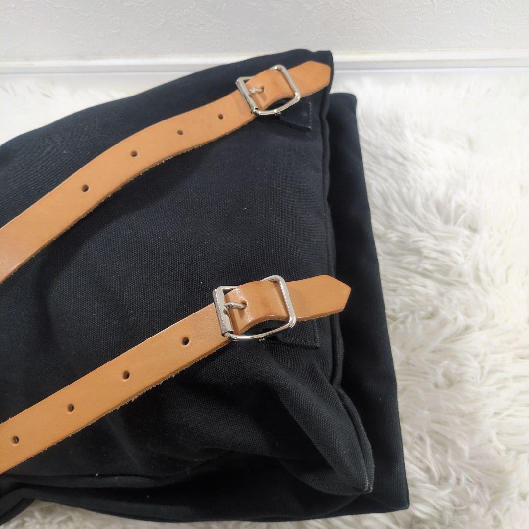 美品 マリメッコ　eppu バックパック トート レザー×キャンバス 2way