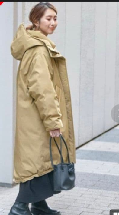 Spick and span 撥水フーデッドダウンコート　38