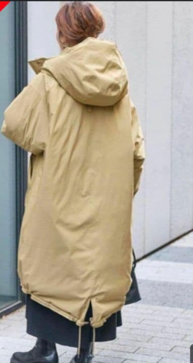 Spick and span 撥水フーデッドダウンコート　38