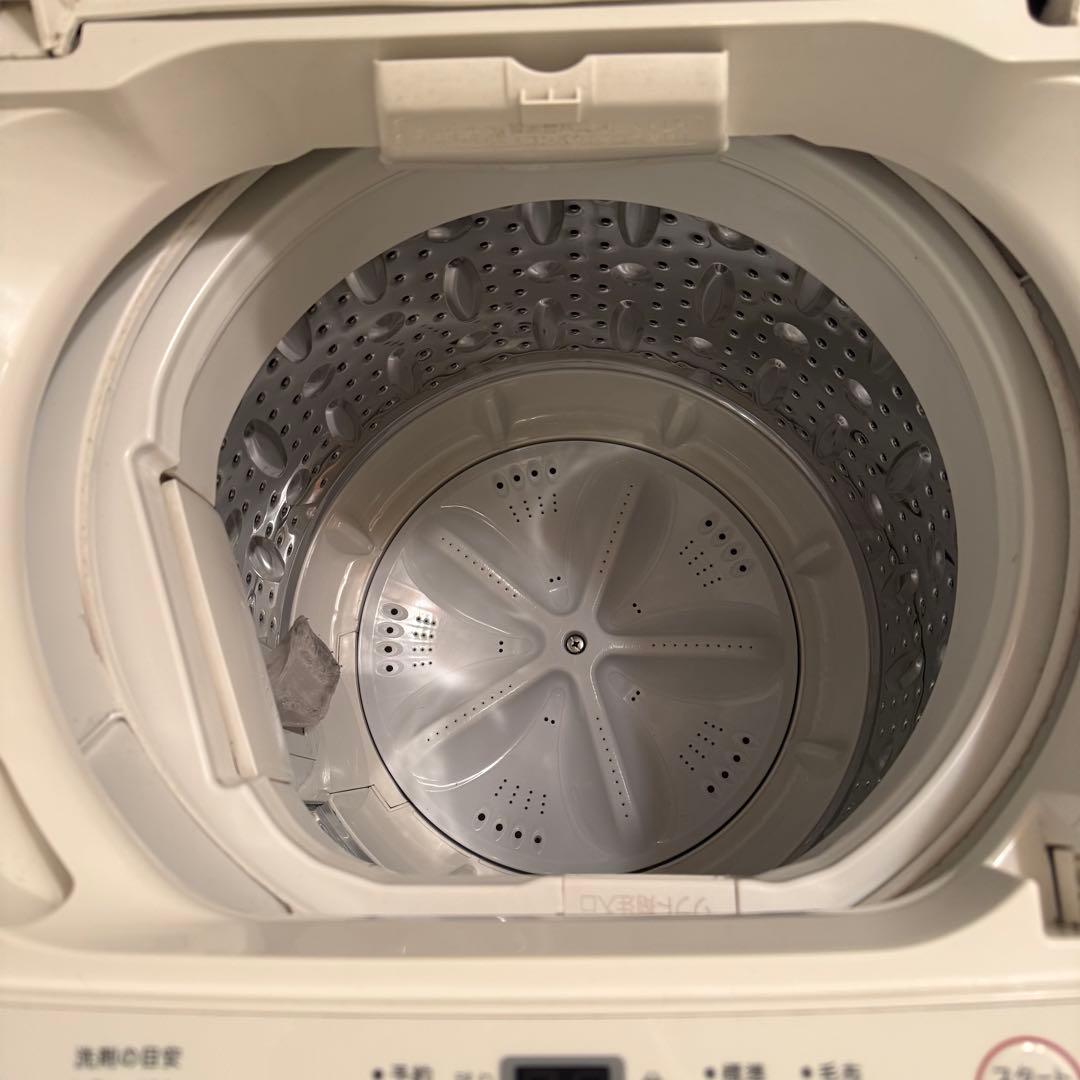 【送料込み】無印良品4.5kg 全自動洗濯機AQW-MJ45 アクア