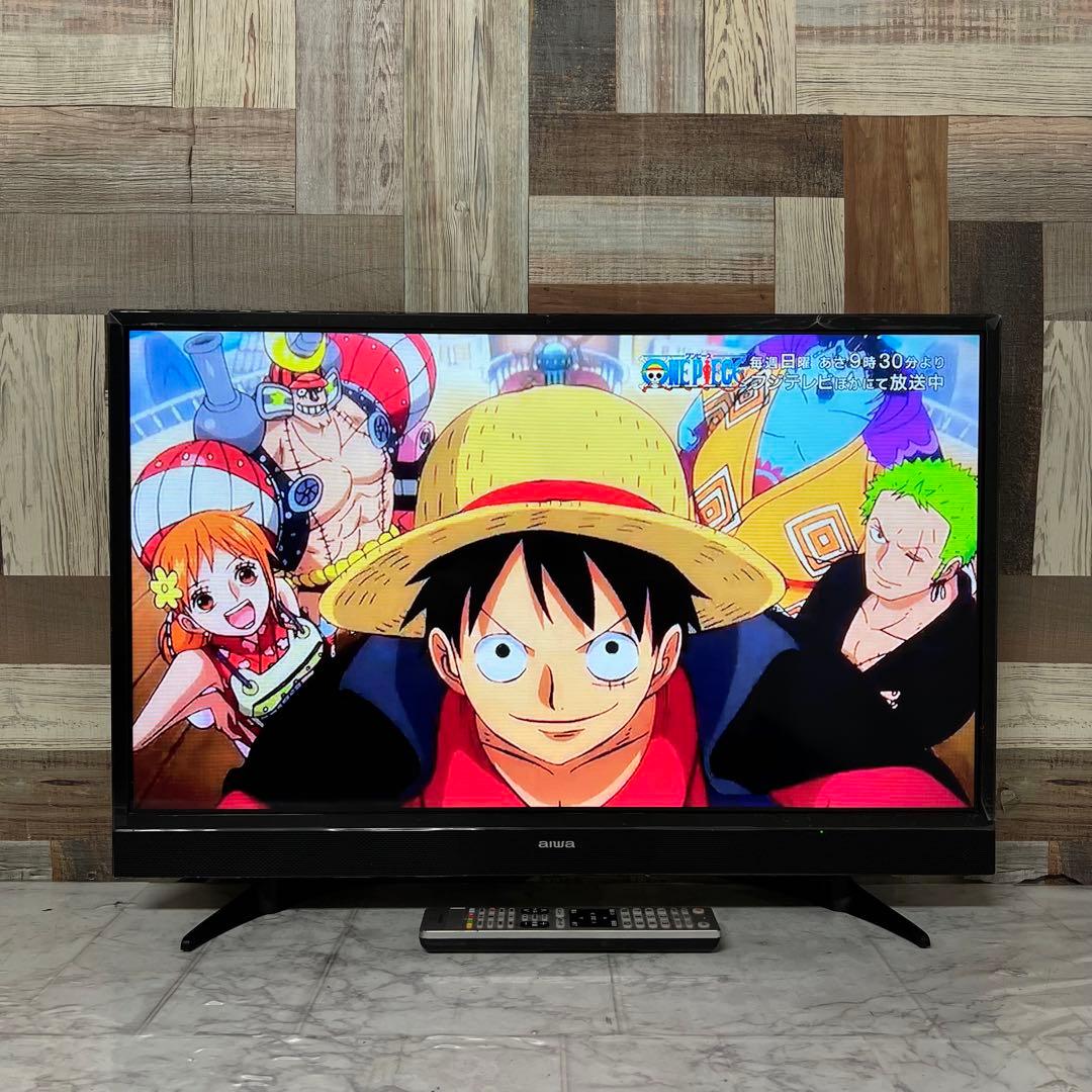 即日受渡❣️全国送料込 aiwa32V型ハイビジョンWチューナーで裏番組録画対応