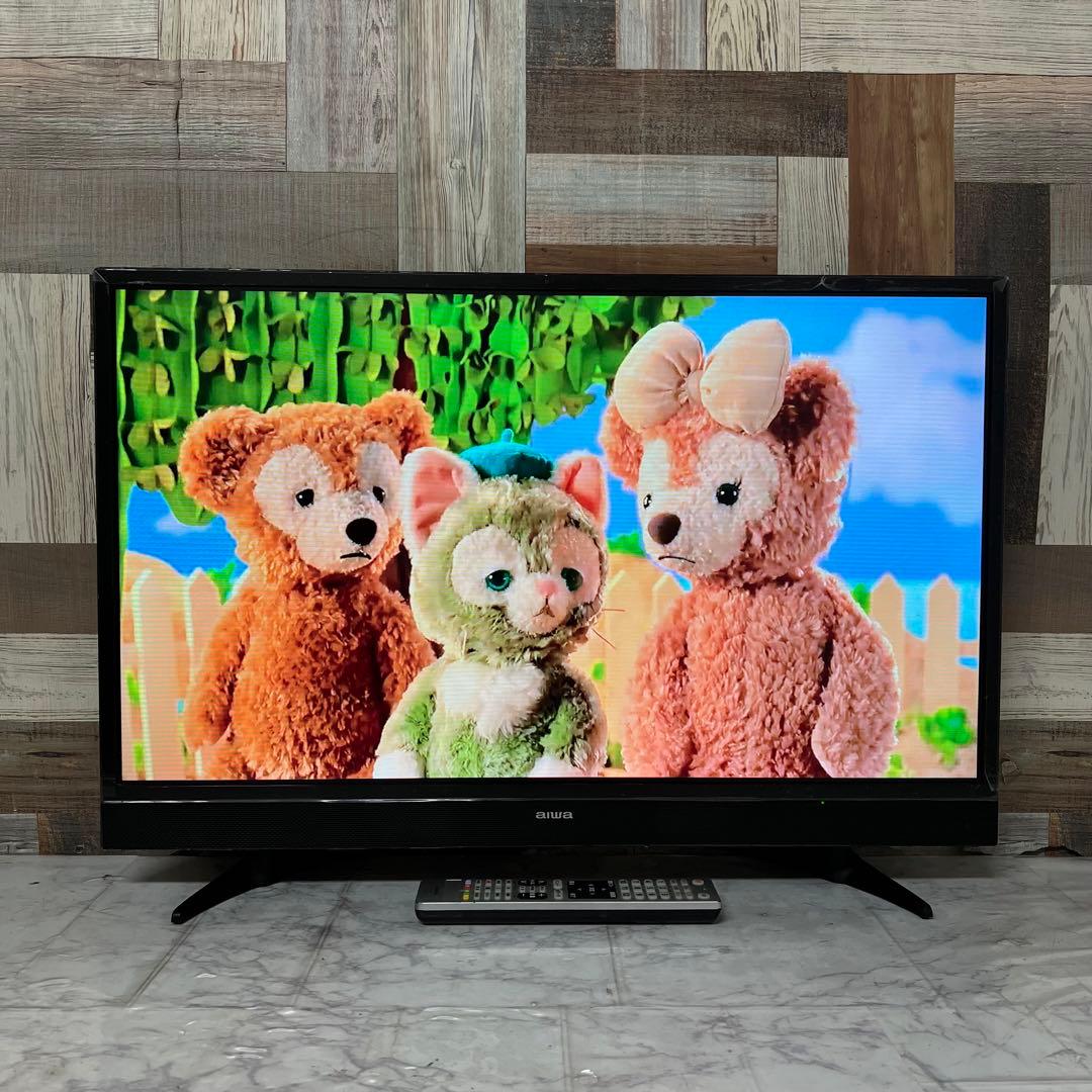即日受渡❣️全国送料込 aiwa32V型ハイビジョンWチューナーで裏番組録画対応