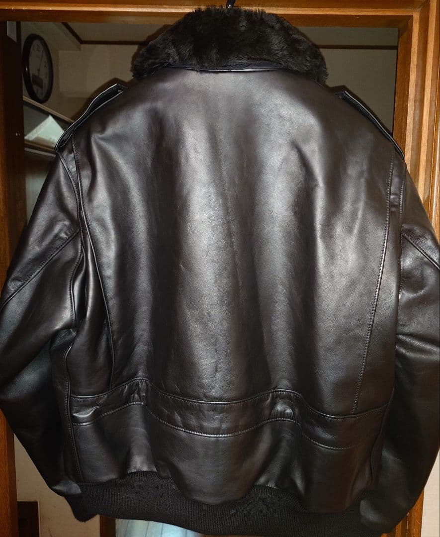 美品 ショット SCHOTT　184SM A-2 レザーフライトジャケット