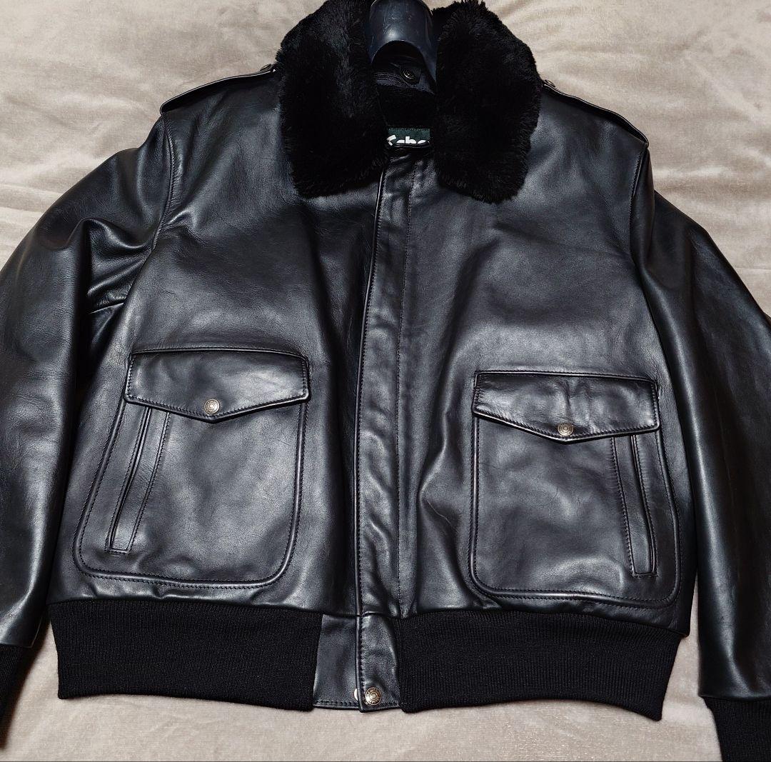 美品 ショット SCHOTT　184SM A-2 レザーフライトジャケット