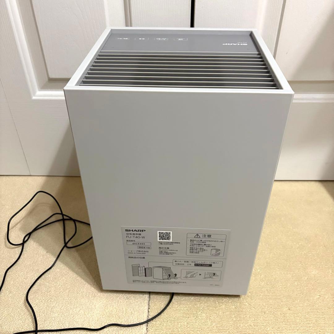 ほぼ未使用　SHARP FU-T40-W 空気清浄機
