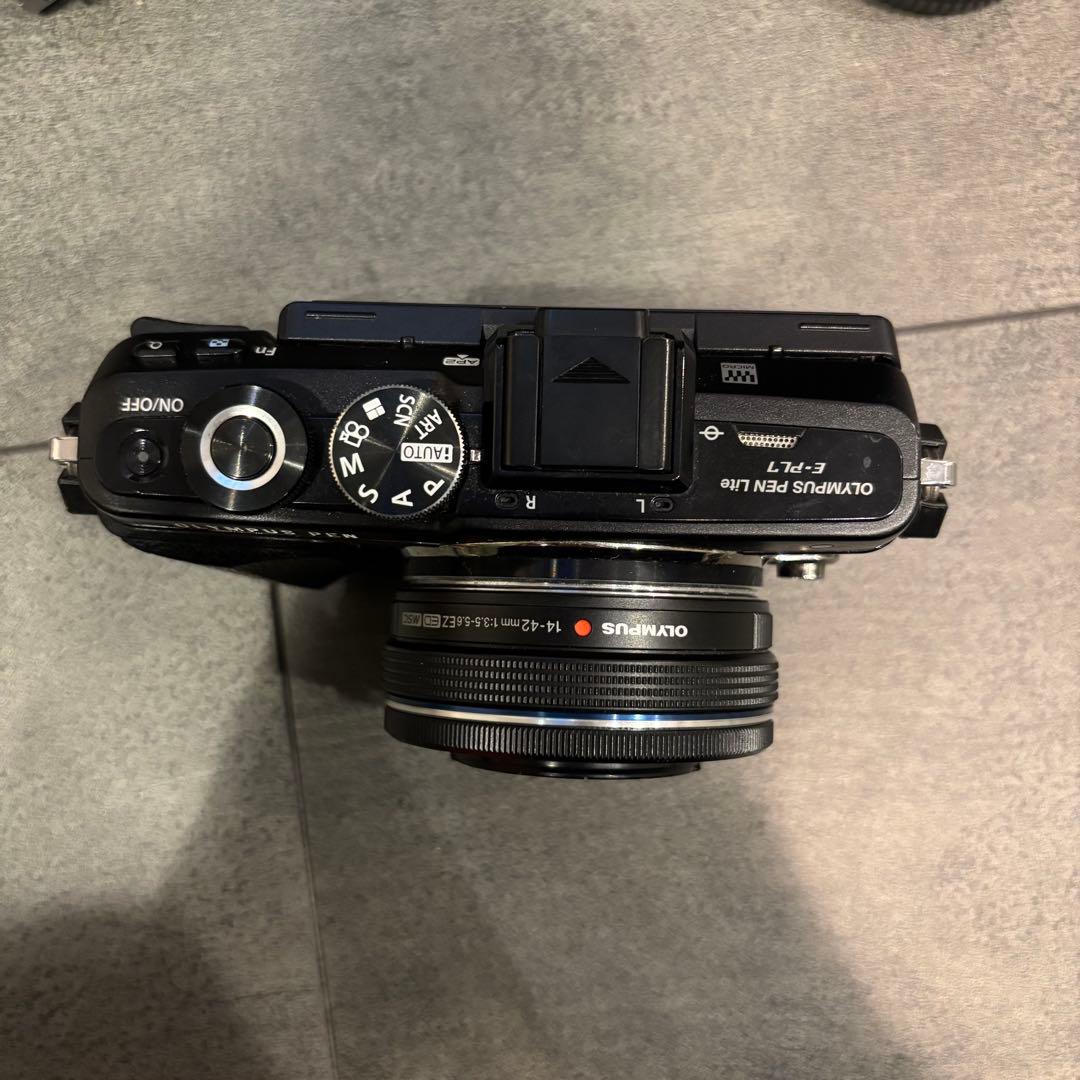 【望遠レンズ付き】OLYMPUS PEN Lite E-PL7 ミラーレス一眼