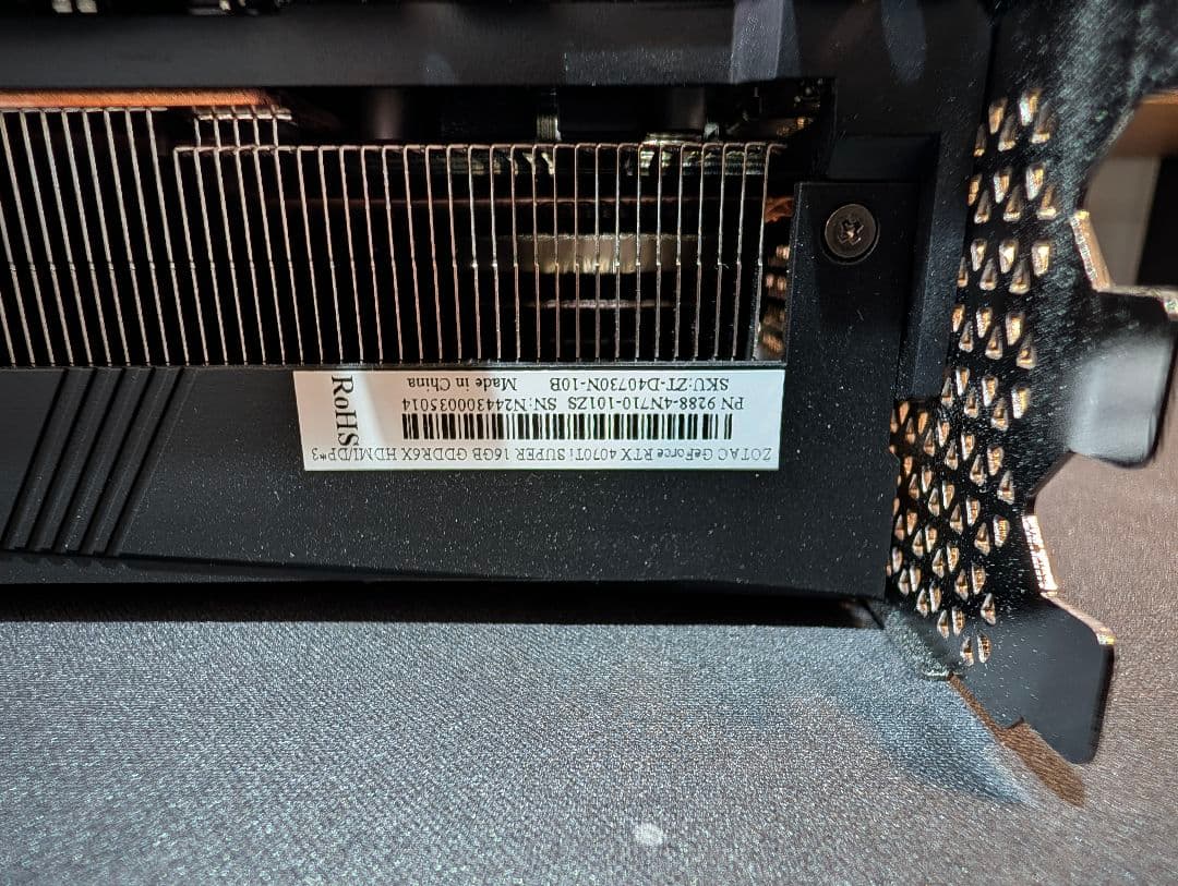 グラフィックボード・グラボ・ビデオカード GeForce RTX 4070ti super