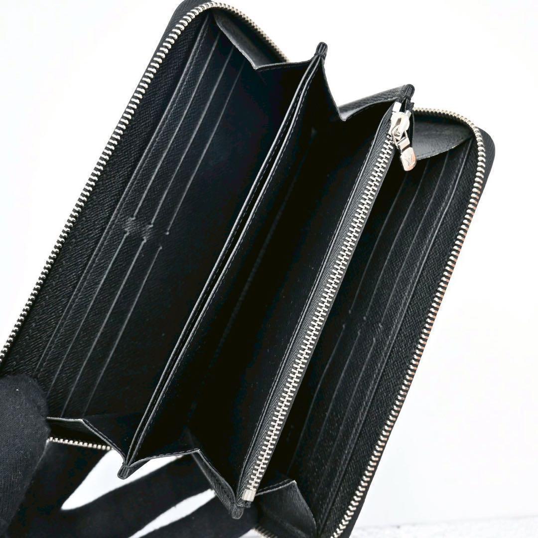 ルイヴィトン エピ ジッピーウォレット 長財布 ノワール ブラック シルバー金具
