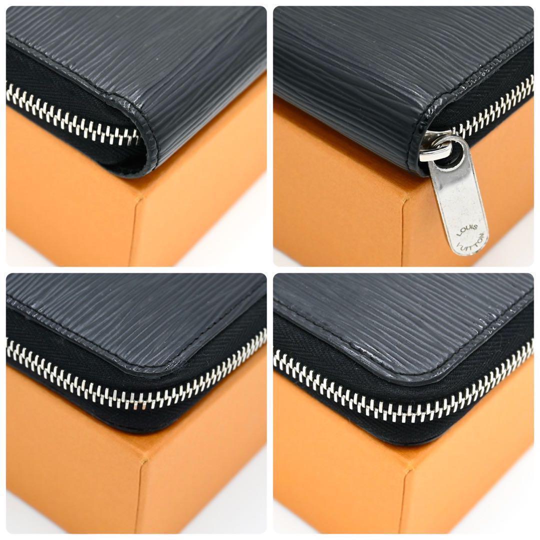 ルイヴィトン エピ ジッピーウォレット 長財布 ノワール ブラック シルバー金具
