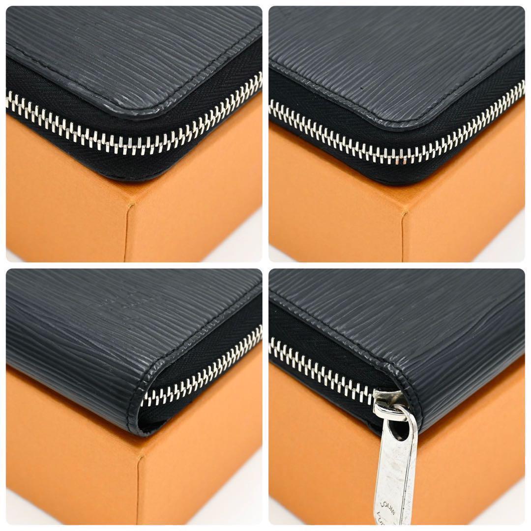 ルイヴィトン エピ ジッピーウォレット 長財布 ノワール ブラック シルバー金具