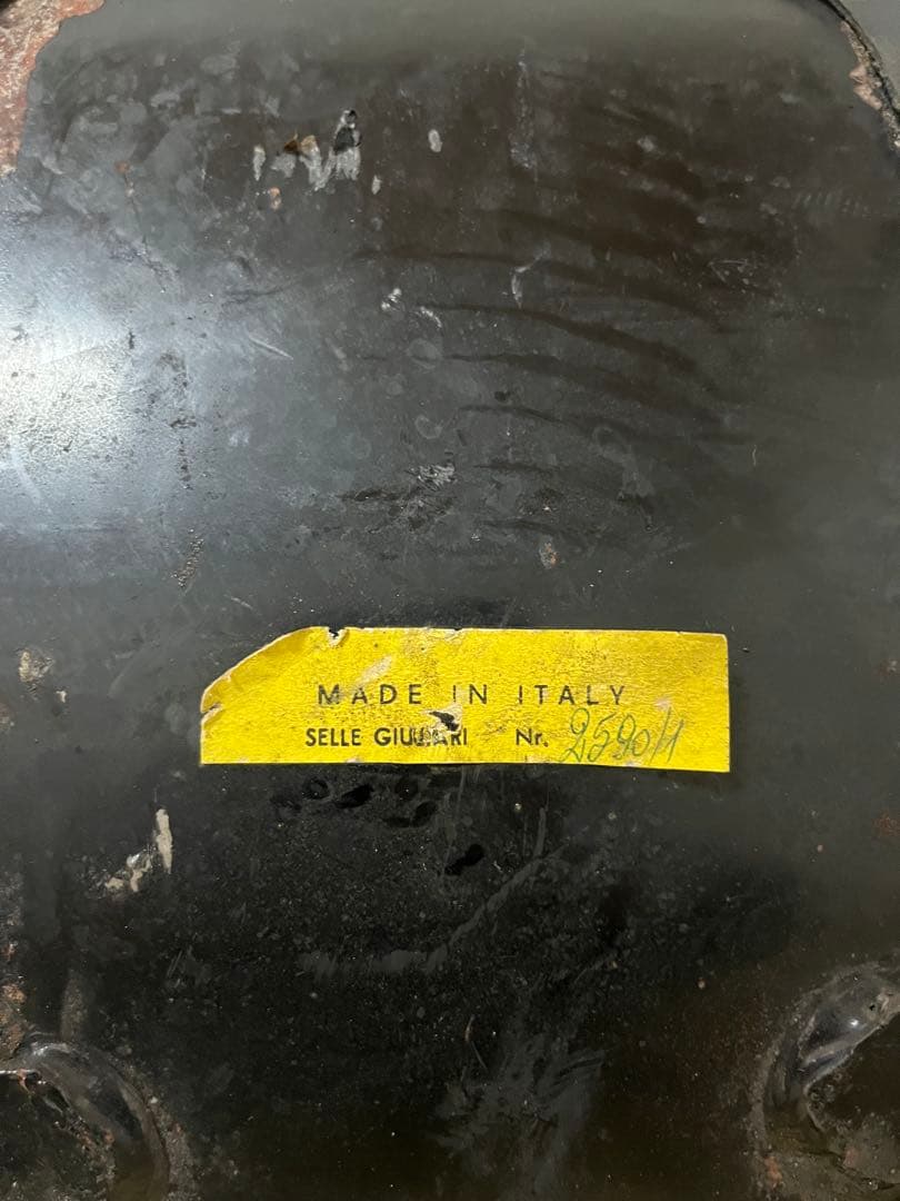 ジュリアーリ ビンテージ シート ブラック