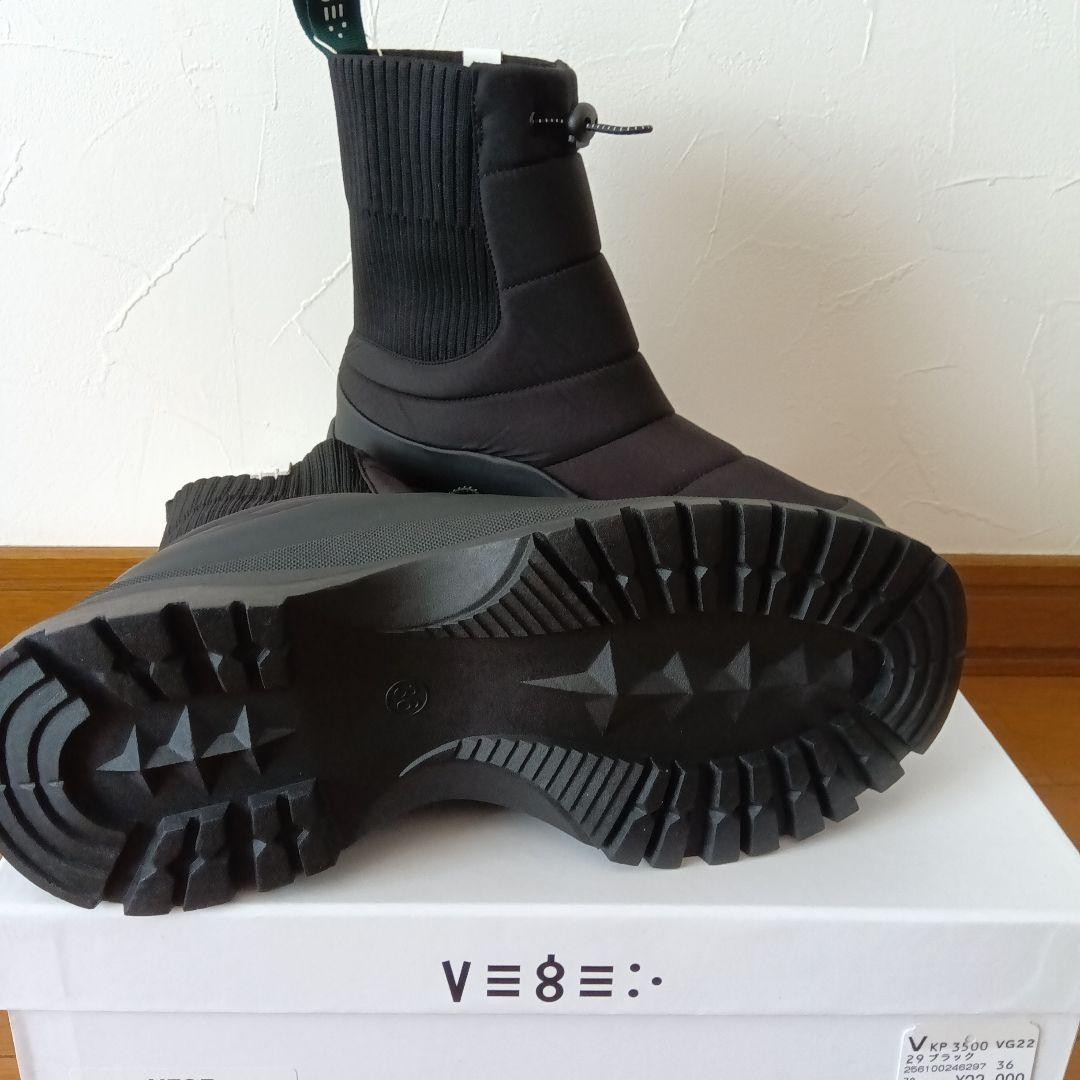 VEGE COLLECTION ブラックブーツ