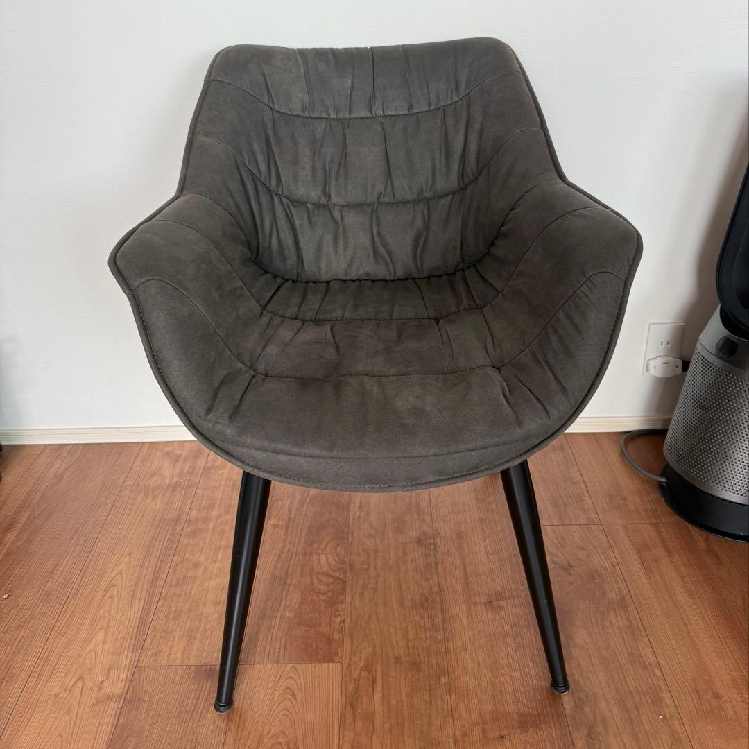 しよこ【KARE(カレ)】テルマ　ダイニングチェア(2脚セット)