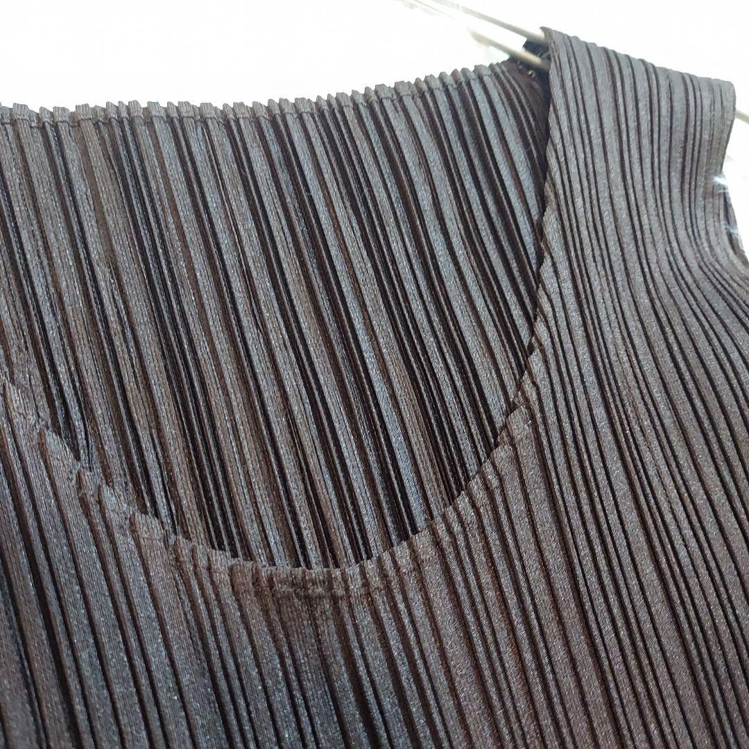 プリーツプリーズ　イッセイミヤケ　大きいサイズ　ワンピース　ロングタンクトップ