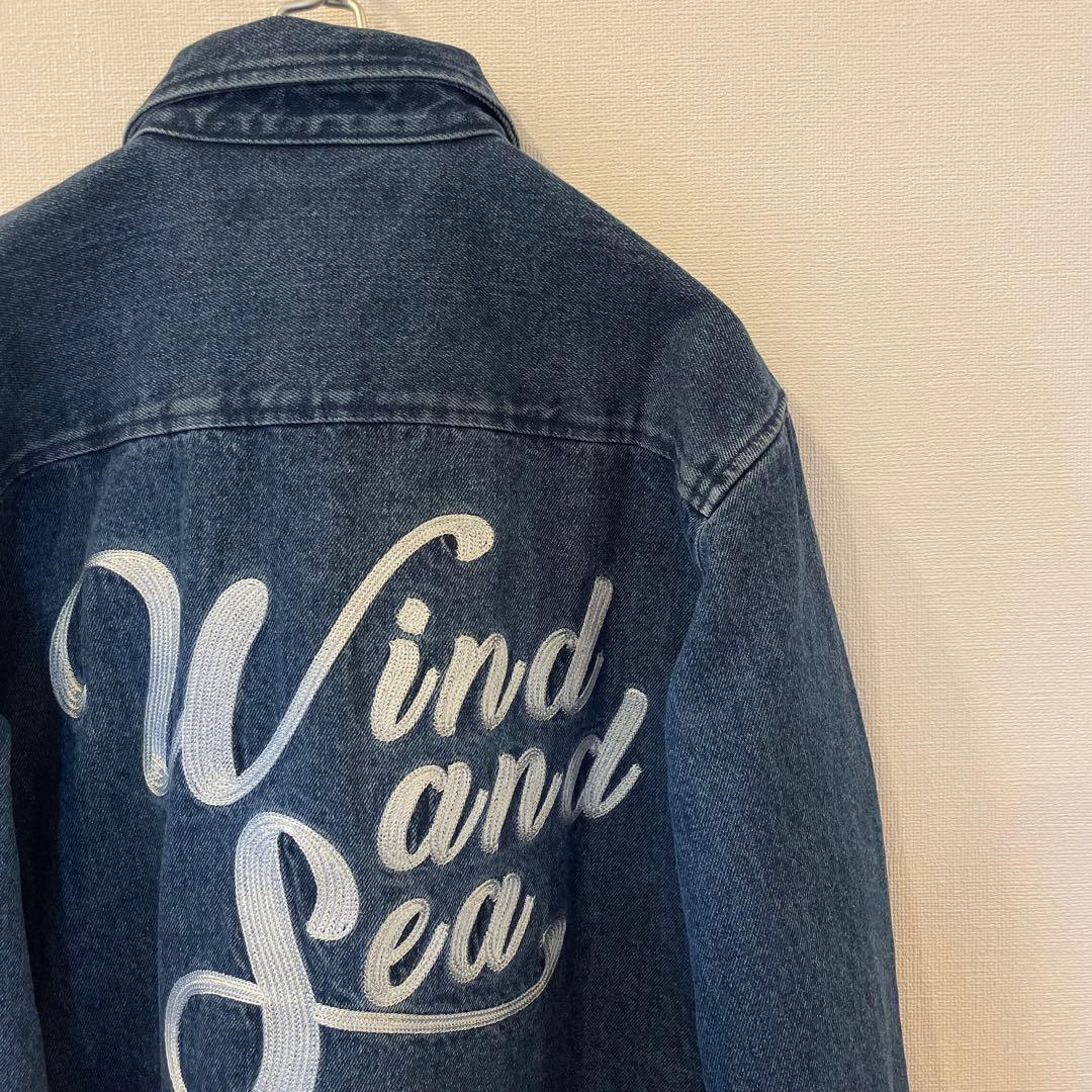 WIND AND SEA WORKER SHIRT DENIM ウィンダンシー