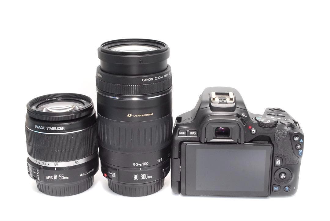 ✨Wi-Fiスマホ接続✨CANON KISS 10✨ダブルレンズ✨4K動画OK