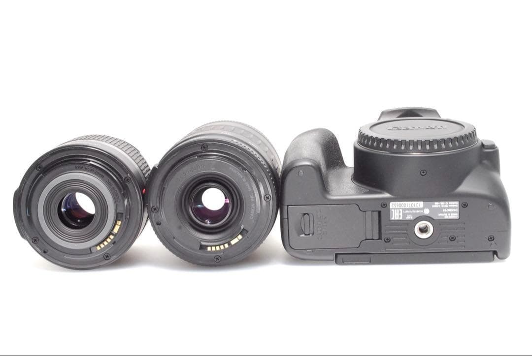 ✨Wi-Fiスマホ接続✨CANON KISS 10✨ダブルレンズ✨4K動画OK