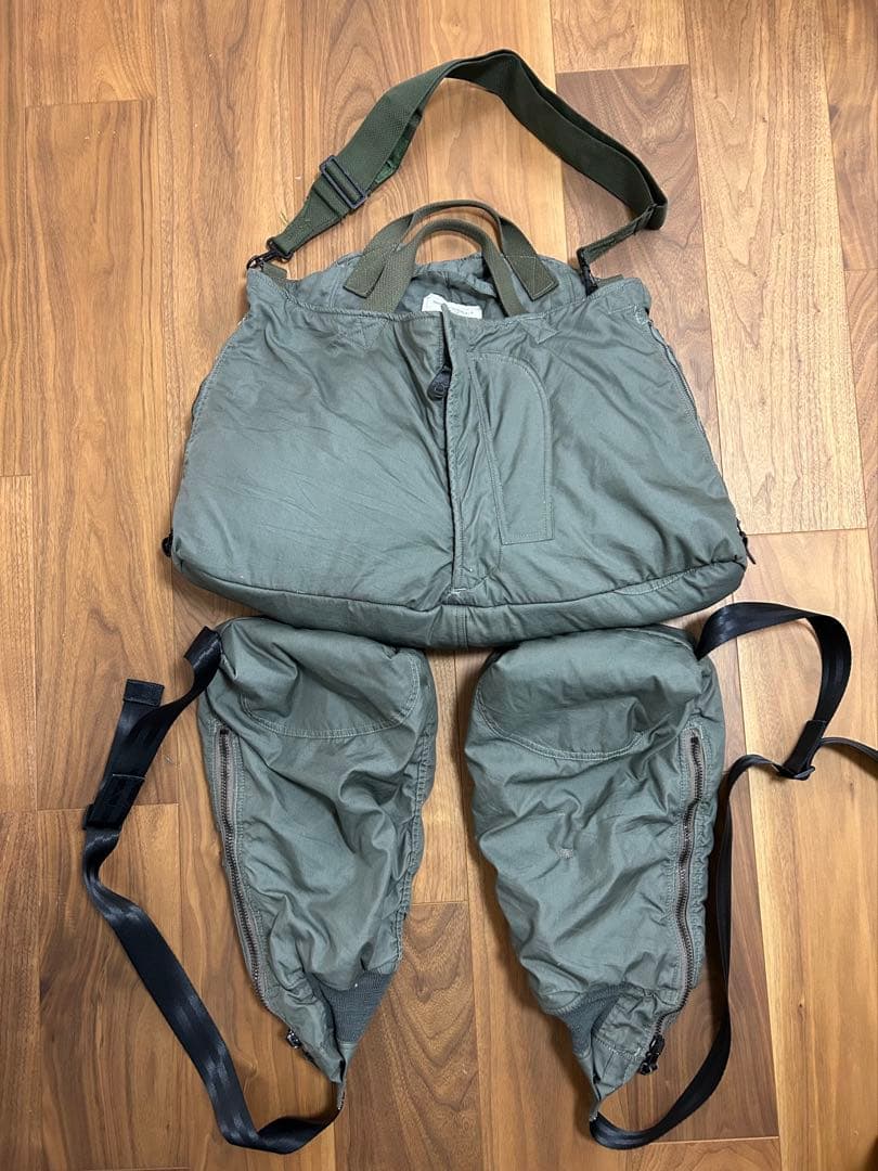 80s’フライトパンツボディバッグ左足　F-1B N-3B USAF