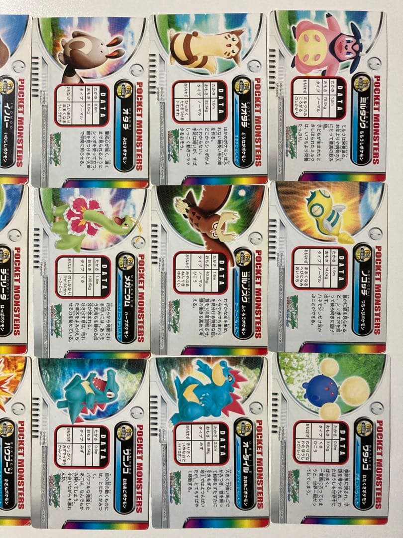 ポケモンずかんカード　金銀