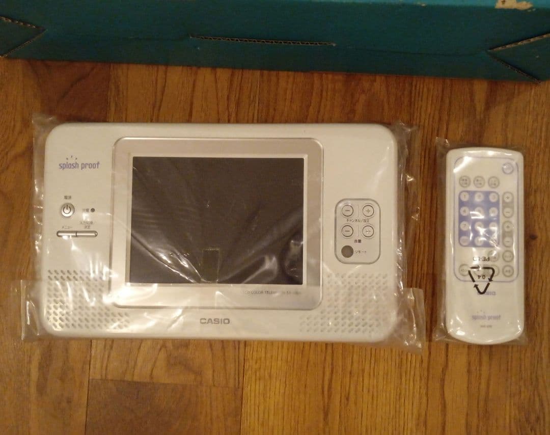新品 CASIO 防水液晶テレビ 防水リモコン付 お風呂テレビ SY-600